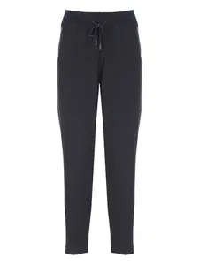 Брюки, украшенные стразами Panicale, синий