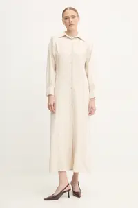 Платье Answear Lab, бежевый