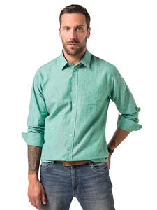 JP1880 Рубашка зеленого цвета