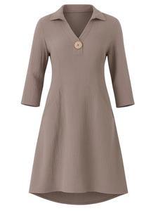 Летнее платье WENOR LUMA, коричневый