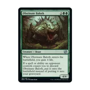 CCG Упрямый Балот (U), MTG - The Brothers War