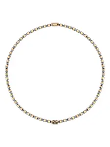 Колье Lumen из желтого золота с бриллиантами Officina Bernardi, золотой