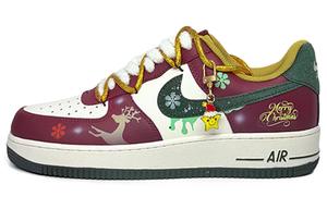 Кроссовки для скейтбординга Air Force 1 Abrasion Resistant низкие мужские Nike, russet