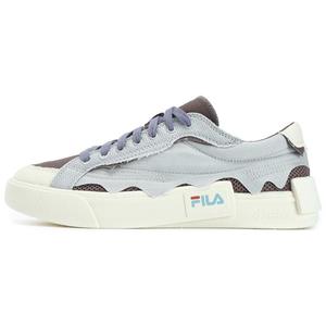 POP Canvas Shoes Womens Low-top Белый/синий Fila Fusion