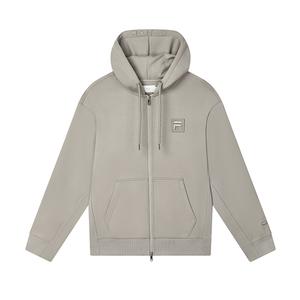 FILA Свитшот мужской коричневый умбра серый