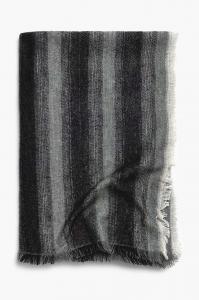 Calma House Malmo хлопковое покрывало 170 x 220 см, серый