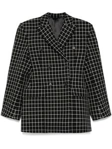 WARDROBE.NYC клетчатый пиджак, черный
