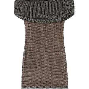 Self-portrait Женское черное классическое платье без рукавов Self portrait