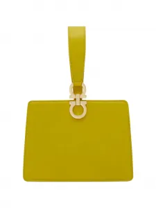 Мини-клатч Ferragamo, желтый