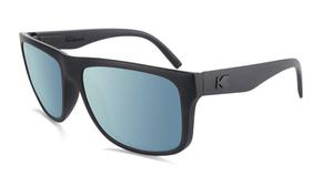 KNOCKAROUND Солнцезащитные очки для взрослых – Категория 3, поляризованные – Матово-чёрный на чёрном/небесном