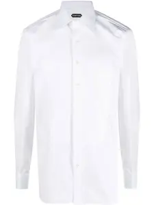 Рубашка узкого кроя TOM FORD, белый