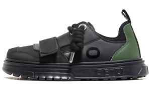 Кроссовки для скейтборда унисекс с низким верхом черного цвета Oetzi