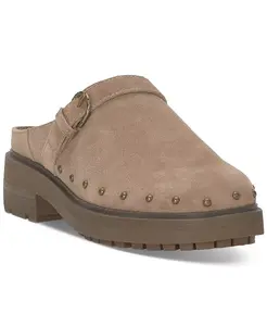 Женские клоги Caytina с ремешками на пряжках и шипами Lucky Brand, коричневый/бежевый