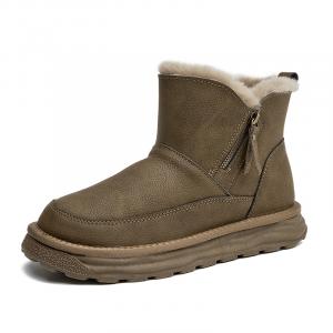 Bull charm Мужские короткие зимние сапоги Antelope Brown, цвет Antelope Brown