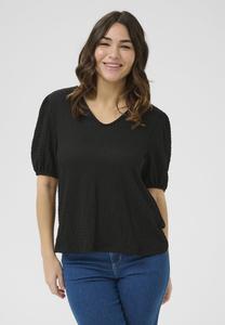 Базовая футболка LISETTE Kaffe, черный