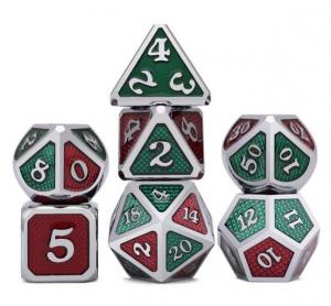 Набор кубиков для ролевой игры «Тайная комната», 7 металлических кубиков, RGFK