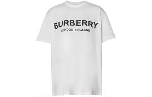 Футболка женская Burberry, белый / черный