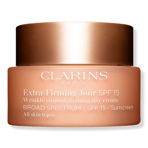 Увлажняющий дневной крем с эффектом усиления и разглаживания кожи, SPF 15 Clarins