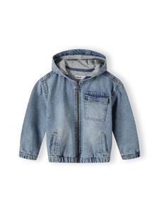 Джинсовая куртка 23jacket1 из синего денима Minoti