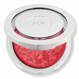 Матовые румяна Skin Perfecting Powder Blushing Act Matte Blush PÜR, Berry Beautiful (cool-toned berry pink flush)