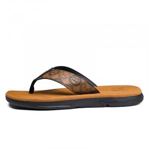 Мужские шлепанцы с резиновой подошвой, устойчивые к истиранию XIMO BULL, Brown