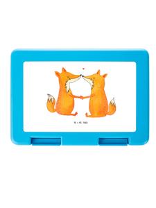 Mr. & Mrs. Panda Белый ланчбокс с изображением лисы, без надписи