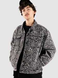 Куртка Volcom Fa F Rygalski Jeansjacke, black print