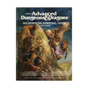 Wilderness Survival Guide, Advanced Dungeons & Dragons (1st Edition) - Core Books, Box Sets & Miscellaneous, твердый переплет