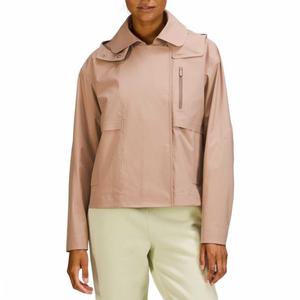 Lululemon Водонепроницаемое женское пальто тренч, Brown