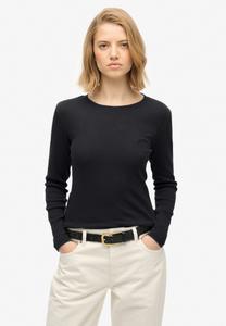 Топ Superdry & Co ATHLETIC ESSENTIALS LOGO GARMENT DYED , Bison Black/Black