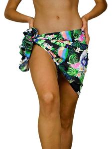 Шарф King Kameha Parrot Cockatoo, черный