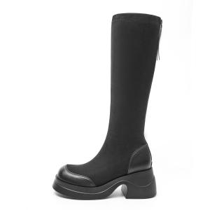 Сапоги женские черный Eblan