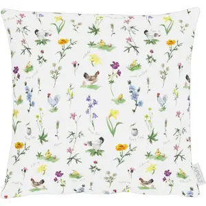 Декоративная подушка 6412 Чехол для подушки без наполнителя, 1 штука Apelt, Bunt/weiß + gemustert