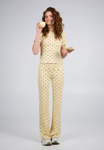 Брюки дейзи Oh April, Butter Yellow Polkadot