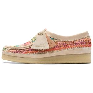 Clarks Женские повседневные туфли Wallabee, розовые