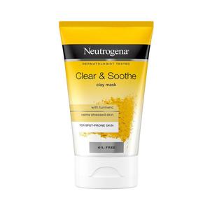 Neutrogena, Успокаивающая маска с яркой глиной, 50 мл