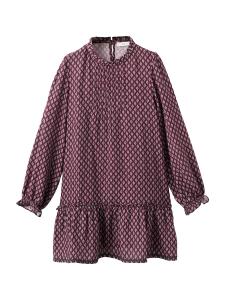 Платье MANGO KIDS Carmela, бордовый