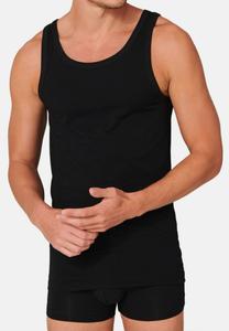 Майка/майка, 2 шт. - 95/5 - органический хлопок SCHIESSER, черный