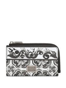 Dolce & Gabbana складной бумажник, черный