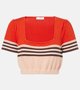 Топ вязаный из хлопковой смеси Ascension Zimmermann, Stripe