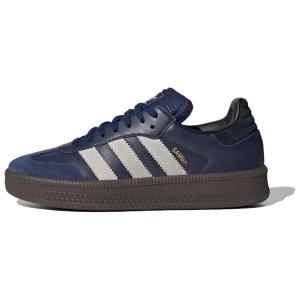 Кроссовки Adidas Samba XLG Dark Blue, темно-синий/белый