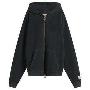 Роскошная толстовка на молнии Gallery Dept, washed черный