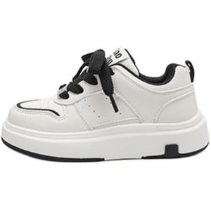 Детские скейтерские кроссовки Kids Xiaomi step, бежевый/черный