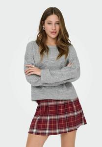 Джемпер ONLY ONLSIMONI O-NECK, Medium Grey Melange/Dark Grey