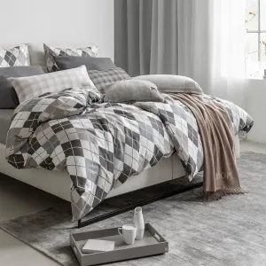 Фланелевое постельное белье JOOP с мягким узором кремового цвета 160x210 см + 65x100 см Joop