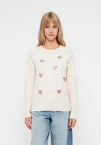 Джемпер Vero Moda VMDOFFY O NECK SEQUINS PULLOVER , Birch /Beige