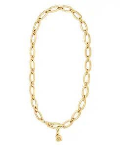 Классическое ожерелье-карабин в форме звена Unode50, gold