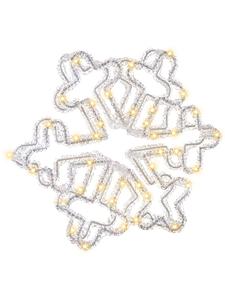 Beliani Светодиодная декоративная подсветка SILVERAN белого цвета - (Ш) 32 x (В) 28 x (Д) 5 см