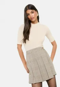 Юбка-Колокол прямого кроя Friends Like These, Brown Check