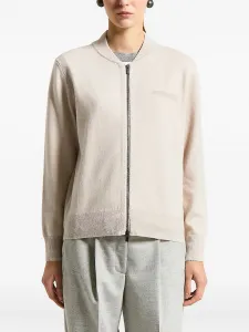 Кардиган на молнии Peserico, нейтральный